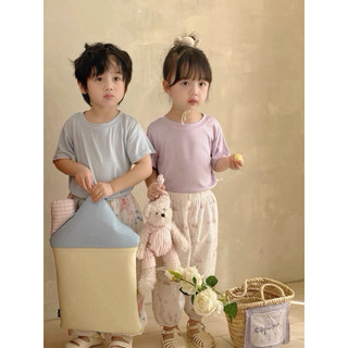Áo thun áo phông cộc tay mùa hè bé trai bé gái Batala Kids, ÁO CỘC TAY BOZIP CO DÃN bé trai bé gái mùa hè từ 8-25kg