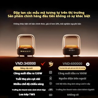 Bảo Hành 24 Tháng-Loa bluetooth Không Dây Công nghệ âm thanh 3D 15h chơi nhạc Công Suất Khủng Âm Hay Âm Thanh Siêu Trầm