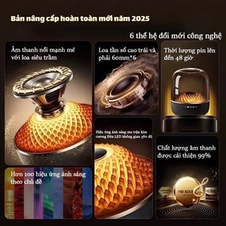 Bảo Hành 24 Tháng-Loa bluetooth Không Dây Công nghệ âm thanh 3D 15h chơi nhạc Công Suất Khủng Âm Hay Âm Thanh Siêu Trầm