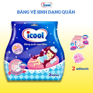 Băng Vệ Sinh ICOOL Siêu Mềm Siêu Thấm Hàng Chính Hãng Kháng Khuẩn Khử Mùi hiệu quả -link Quà Tặng