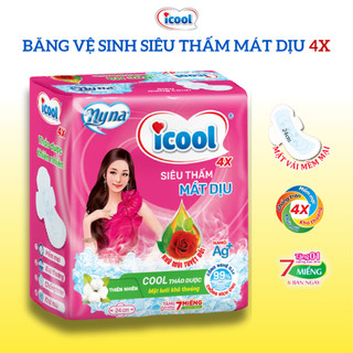 Băng Vệ Sinh ICOOL Siêu Mềm Siêu Thấm Hàng Chính Hãng Kháng Khuẩn Khử Mùi hiệu quả -link Quà Tặng