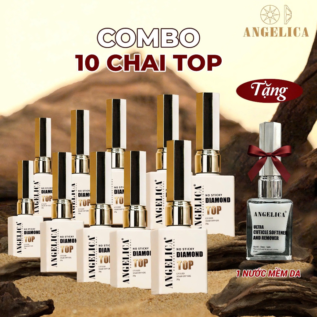Combo 10 Chai Bộ Công Năng Siêu Cấp Base , Top , Cứng Móng , Biab Bản Nâng Cấp Chai 20g
