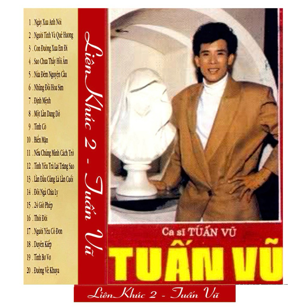 Băng Cassette Liên Khúc Tuấn Vũ