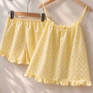 2 dây Bigsize tới 82kg Không Tăng Đơ Bộ Đồ Ngủ 2 Dây Chât Đũi Cotton