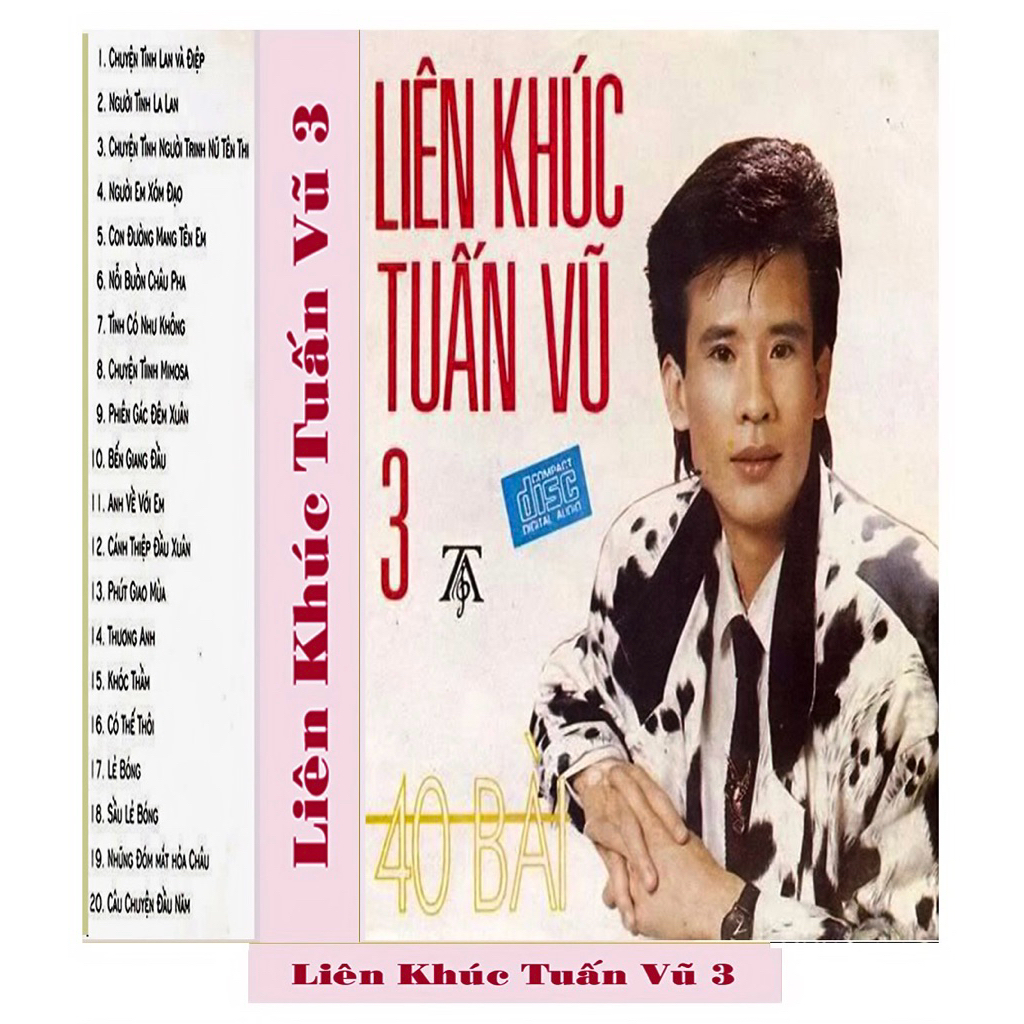 Băng Cassette Liên Khúc Tuấn Vũ