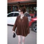 Áo babydoll dáng váy dập li dây buộc A55 SM