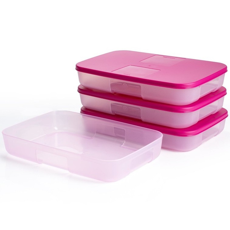 Hộp Trữ Đông Tupperware Freezemate 650ml - Chính Hãng - Đông Dẹt - Nhựa Nguyên Sinh Cao Cấp