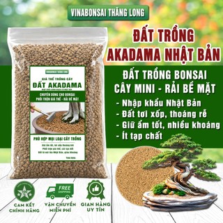 Đất Nhật Akadama , Nhập khẩu chính ngạch VINABONSAI - Giá Thể Bonsai, Kiểng Lá, Sen Đá, Phân Nền Thủy Sinh