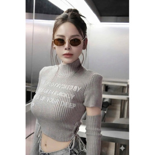 Mắt kính râm thời trang dáng oval chân kim loại đẹp gc12