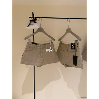 Chân Váy Jeans Bò Xẻ Cạnh QC