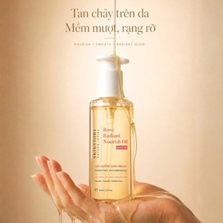 Body Oil Rosé BHA 100ml Skinstory Việt Nam, dầu dưỡng thể, dưỡng ẩm, phục hồi da, giúp da mịn màng rạng rỡ