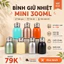 Bình giữ nhiệt đựng Caffe 300ml. Bình nước giữ nhiệt mini inox 304 có quai xách