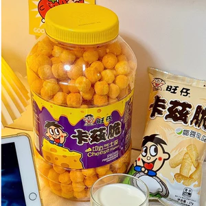 CHEESE BALL WANT WANT Hộp 358g thơm lừng cực cuốn