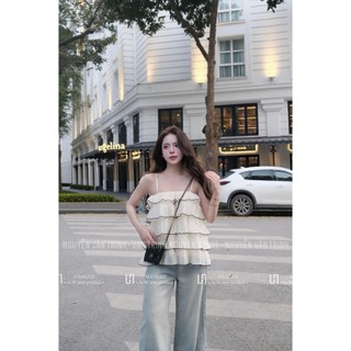 Áo 2s Tơ Bèo Tầng Xinh Xắn QCCC Cao Cấp
