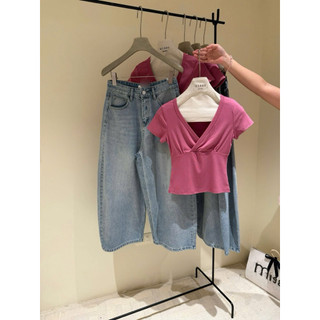 Quần Baggy Jeans Bò Ống Rộng QC