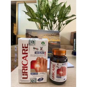 Viên uống Uricare 30 viên 🌿 Hỗ trợ giảm acid uric, tốt cho người gout