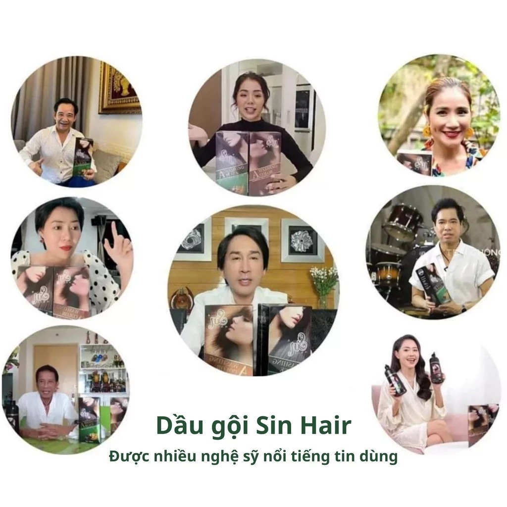 Dầu gội phủ bạc SIN HAIR Nhật Bản chính hãng 500ml thành phần thảo dược tự nhiên giúp phủ bạc hiệu quả tại nhà