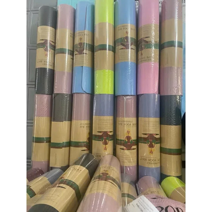 Thảm Tập Yoga Chống Trượt 6mm, Thảm Tập Thể Dục, Thảm Thập Yoga Tại Nhà, Thảm Tập Gym, Thảm Yoga GiaDụngDVT – 6