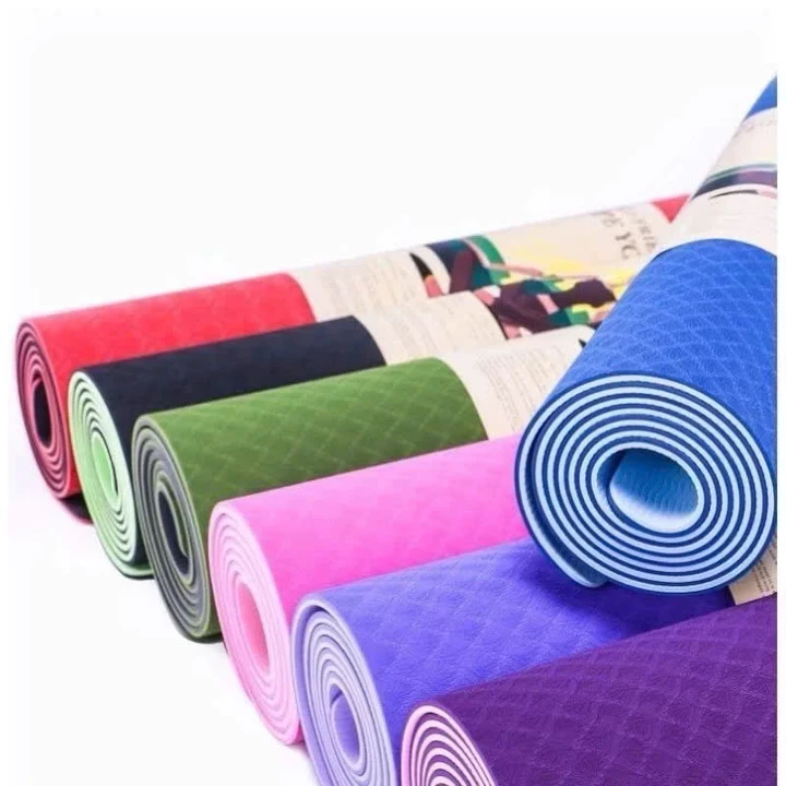 Thảm Tập Yoga Chống Trượt 6mm, Thảm Tập Thể Dục, Thảm Thập Yoga Tại Nhà, Thảm Tập Gym, Thảm Yoga GiaDụngDVT – 4