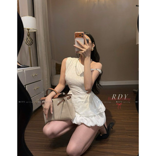 QCCC | SET ĐŨI NƠ LỆCH VAI TÔN DÁNG