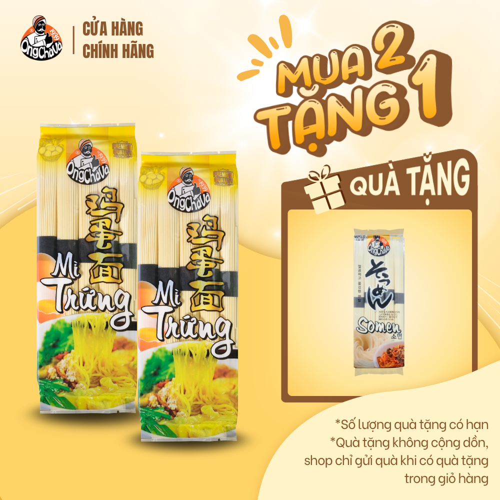 Mì Trứng 300gr thương hiệu Ông Chà Và - Hàng Chính Hãng