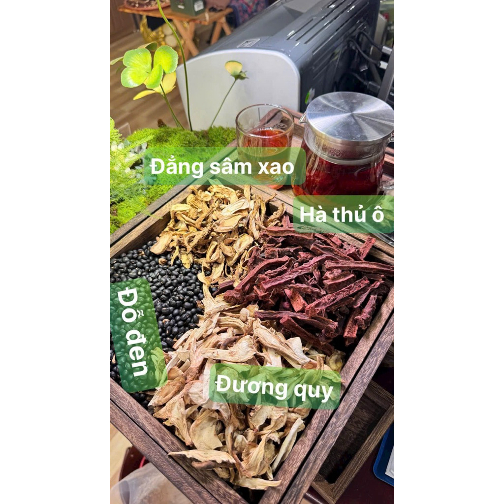Trà Hà Thủ Ô Pờ Ma Lung – Combo 4 Vị Thảo Mộc Tây Bắc, Dạng Túi Tiện Lợi, Hương Thơm Dễ Uống