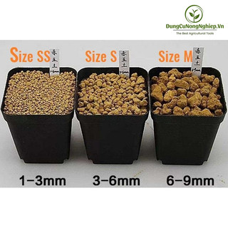 Đất Nhật Akadama , Nhập khẩu chính ngạch VINABONSAI - Giá Thể Bonsai, Kiểng Lá, Sen Đá, Phân Nền Thủy Sinh