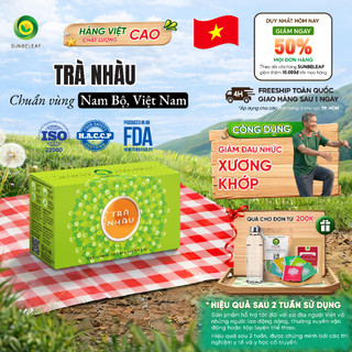Trà Nhàu Rừng Sunbeleaf - Giúp Giảm Đau Nhức Xương Khớp, Sưng Tấy Và Viêm Nhiễm - Hộp 20 Gói