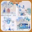 Set bóng Elsa đáng yêu trang trí sinh nhật cho bé (Bơm + Băng Keo)