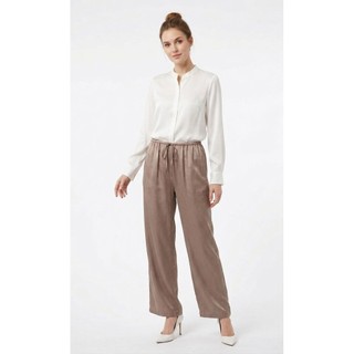 Quần lụa ống rộng vnxk dư RECYCLED