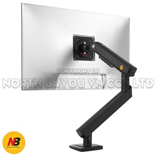 Arm Màn Hình Máy Tính Gắn Bàn NB A5 17''-32'' inch, Giá Treo Màn Hình LCD Cột Đứng Nâng Hạ Dễ Dàng
