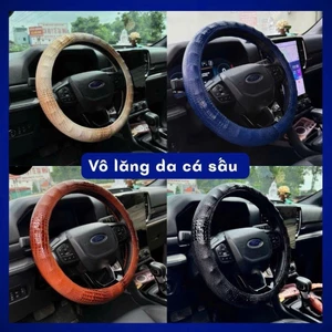 Bọc vô lăng da cá sấu đủ size các dòng xe 4-5-7 chỗ, 16 chỗ, xe khách, xe đầu kéo và xe giường nằm