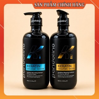 (CHÍNH HÃNG) dầu gội xả PANDOTINO 800ML giảm rụng tóc và kích thích mọc tóc , siêu mềm mượt