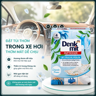 Túi Thơm Tủ Quần Áo Denkmit Duftkissen Đức – Khử Mùi, Chống Ẩm Mốc, Lưu Hương 6 Tuần (Hộp 4 Túi)
