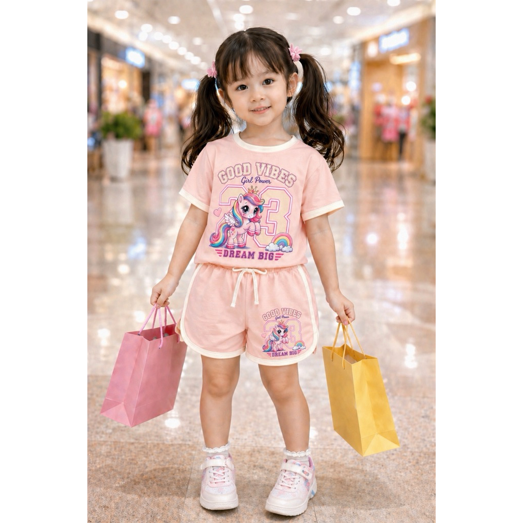 bộ Đùi bé Gái vải 100% cotton cho bé 18-42kg ( tặng 10KT)
