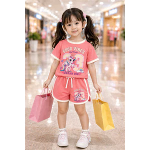 bộ Đùi bé Gái vải 100% cotton cho bé 18-42kg ( tặng 10KT)