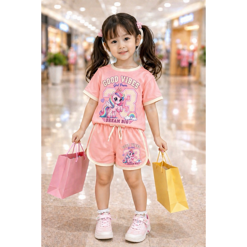 bộ Đùi bé Gái vải 100% cotton cho bé 18-42kg ( tặng 10KT)