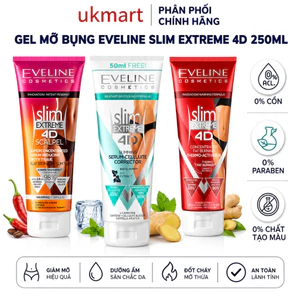 Kem Body Caffeine Compliment, Eveline Săn Chắc, DángThon Gọn, Giảm Sần & Mờ Rạn Da 200ml