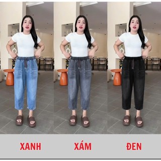 [Baggy Nấm-Dài 84cm] Quần Jeans Nữ Chất Liệu Jeans Demin Dày Mềm đẹp cho nữ- M16