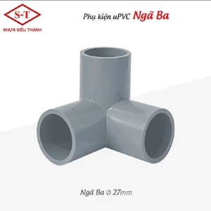 Co 3 Góc, Co Góc phi 21,phi 27, phi 34 ống nhực PVC ST