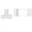Co 3 Góc, Co Góc phi 21,phi 27, phi 34 ống nhực PVC ST