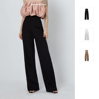 Quần Dài Nữ Straight High Waist , Chất Vải Thun Lạnh Thoải Mái, WQD000032  SOME HOW STORE