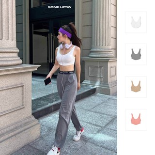 Áo Croptop Nữ Plain , Chất Vải Thun Thoải Mái , WC000205  SOME HOW STORE