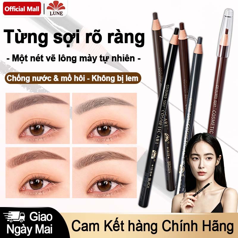 Bút kẻ lông mày, Chì xé kẻ mày, Chống thấm nước, Phẩy sợi, Sắc nét, Cực kỳ lâu trôi, Chuyên dùng cho Makeup