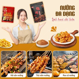 Bột gia vị rắc nướng Tân Cương 100g, gia vị tẩm ướp thịt đường phố, thơm ngon, chuẩn vị
