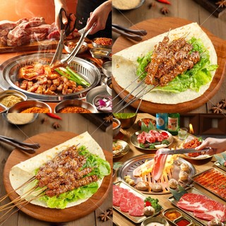 Bột gia vị rắc nướng Tân Cương 100g, gia vị tẩm ướp thịt đường phố, thơm ngon, chuẩn vị