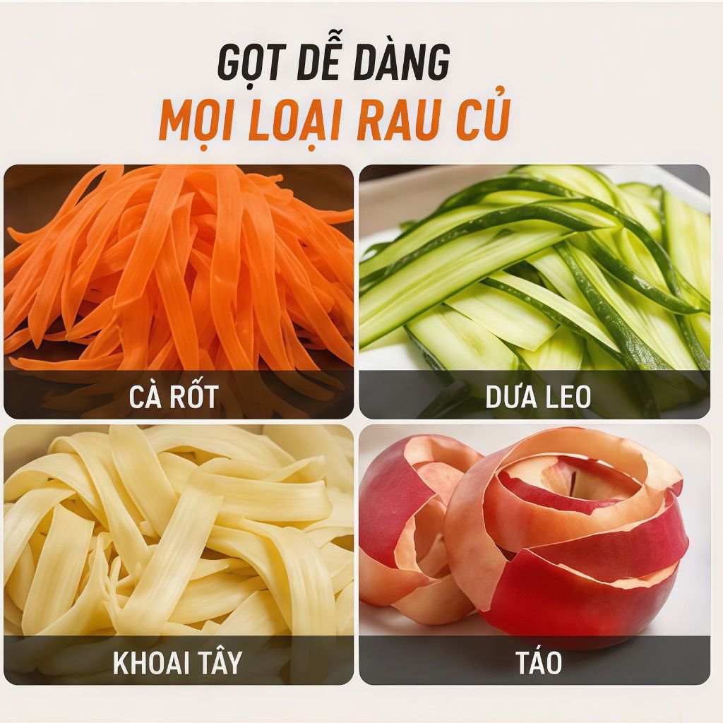 Dao Gọt Vỏ Trái Cây Rau Củ Inox 314 Cao Cấp, Siêu Sắc Bén, Bền Bỉ, Dụng Cụ Nhà Bếp Đa Năng