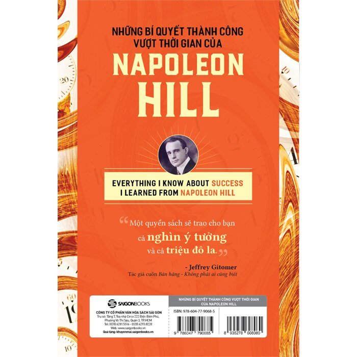 Sách - Những bí quyết thành công vượt thời gian của Napoleon Hill + Nghĩ giàu và làm giàu (lẻ tùy chọn)