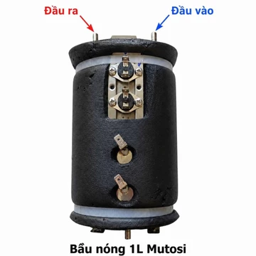 Bầu nóng Mutosi 1 lít chính hãng dùng cho máy lọc nước Mutosi