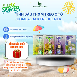Nước Hoa Treo Xe Hơi ScentPur 6ML – Tinh Dầu Treo Ô Tô Cao Cấp, Không Cồn, Hương Thơm Bền Lâu, Nắp Gỗ Sang Trọng